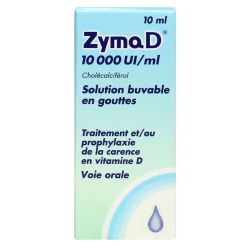 Zyma.d 10000Ui/Ml Gouttes 10 Ml.