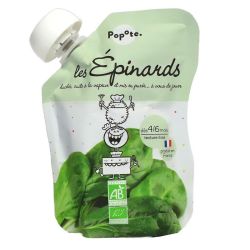 Popote Puree Epinard Bio 120G