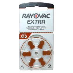 Pile Rayovac L312Za 6W Audit