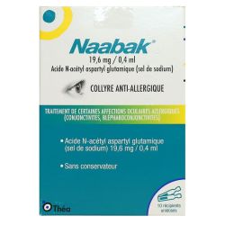 Naabak Collyre Anti Allergique 10