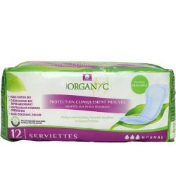 Organyc Inco Servi Normal X12