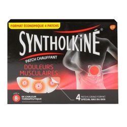 Syntholkiné Patch Chauff 8H Doul Musc Gf B/4