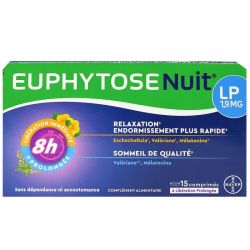 Euphytose Nuit Lp 1,9Mg Cpr 15