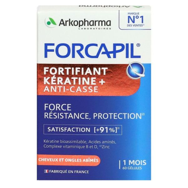Forcapil Fortifiant+Kerat Gelul 60