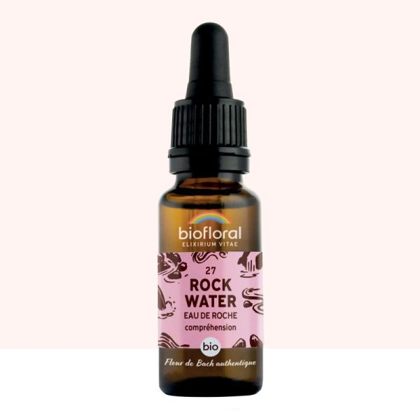 Fleur de Bach n°27 Rock Water, Eau de Roche - 20 ml