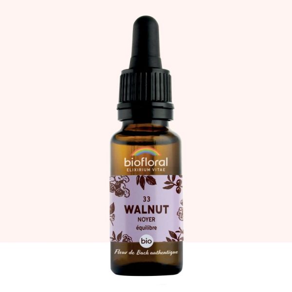Fleur de Bach n°33 Walnut, Noyer - 20 ml