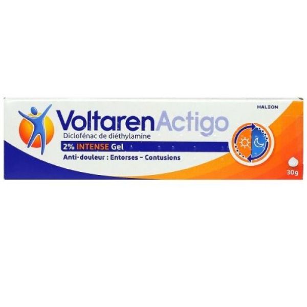 Voltarenactigo Int 2% Gel Tub 30G