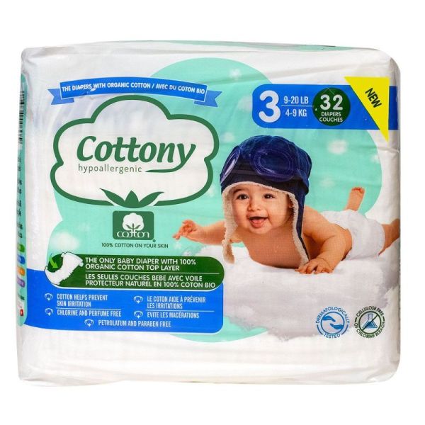 Cottony Couche Bb 4-9Kg T3 32