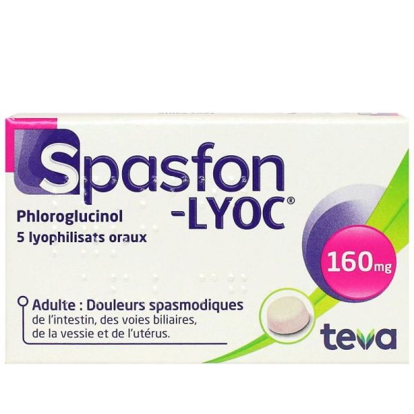 Spasfon-Lyoc 160Mg 5 Lyophilisats