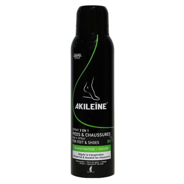 Akileine Spr Pied&Chaus 3En1 150Ml