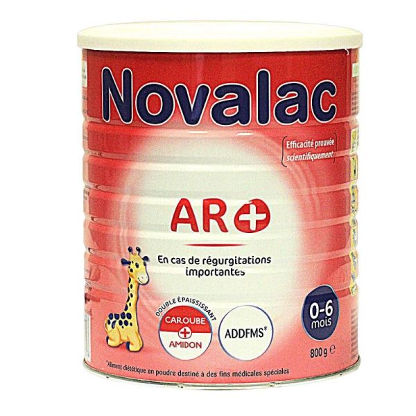Novalac Ar + 0-6 Mois Lait Pdr B/800G