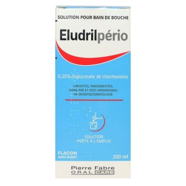 Eludrilperio 0,2% Bain Bouch 200Ml