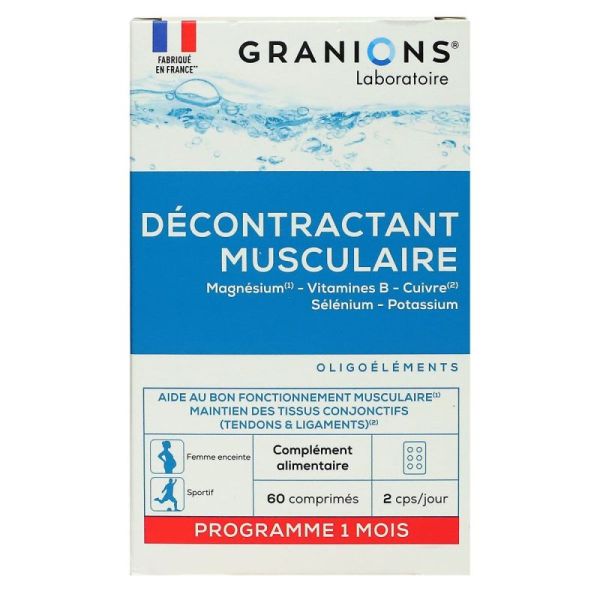Granions Decontract Muscul Cpr 60
