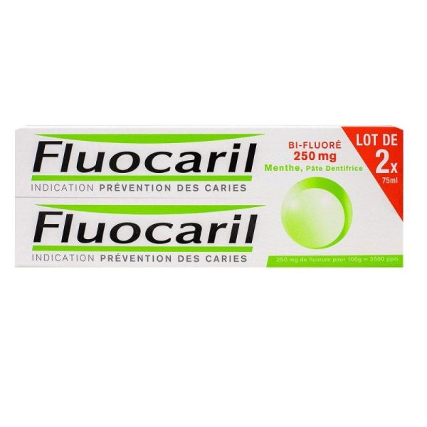 Fluocaril 250 Bif Menthe 75Ml 2