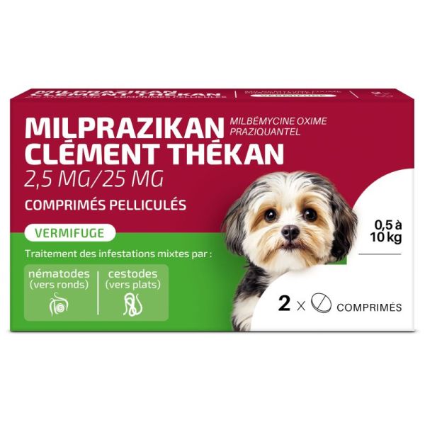 Milprazikan 2,5Mg/25Mg Chiot Cpr2