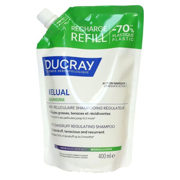 Squanorm Sh Pellic Gras Rech 400Ml