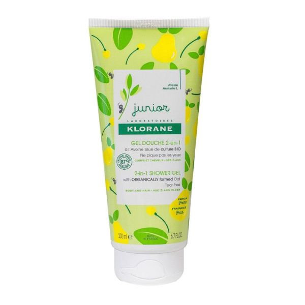 Klorane Junior Gel Douche Poire 200ml