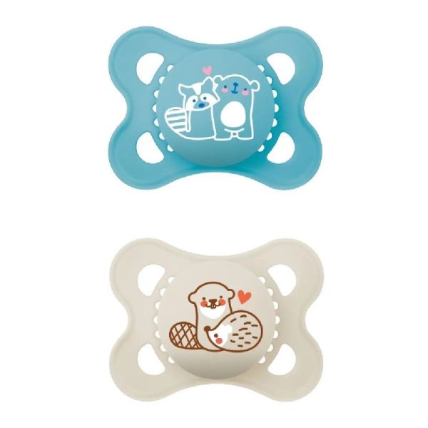 Sucet Mam Origin Natur Sil 2-6M X2