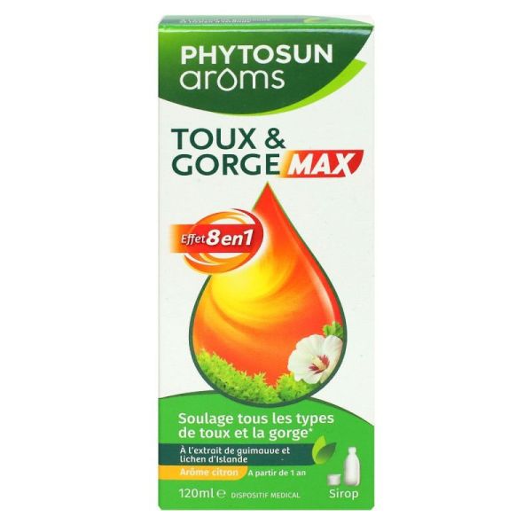 Phytosunarom Toux Gorge Max 120Ml