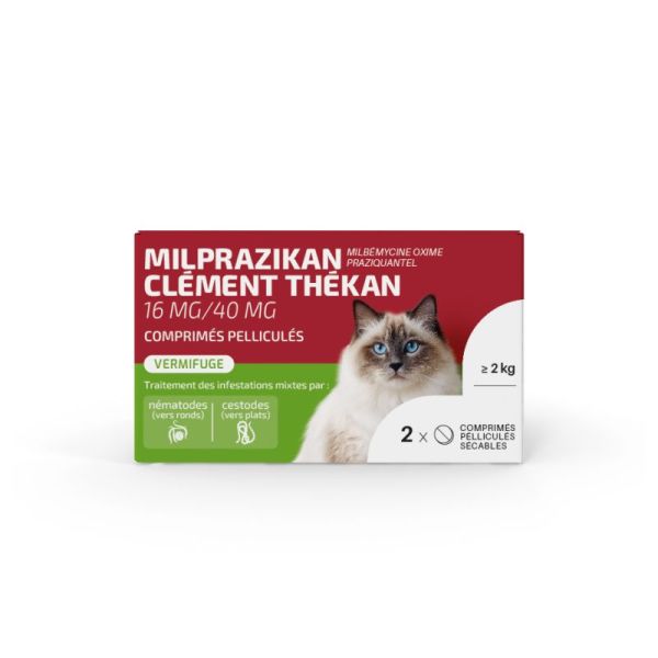 Milprazikan 16Mg/40Mg Chat Cpr2