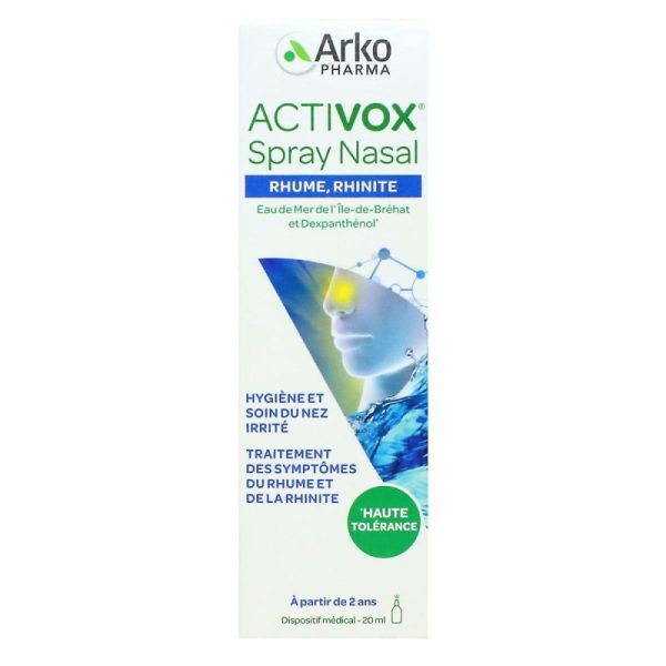 Activox Spr Nasal Rhume Rhin 20Ml