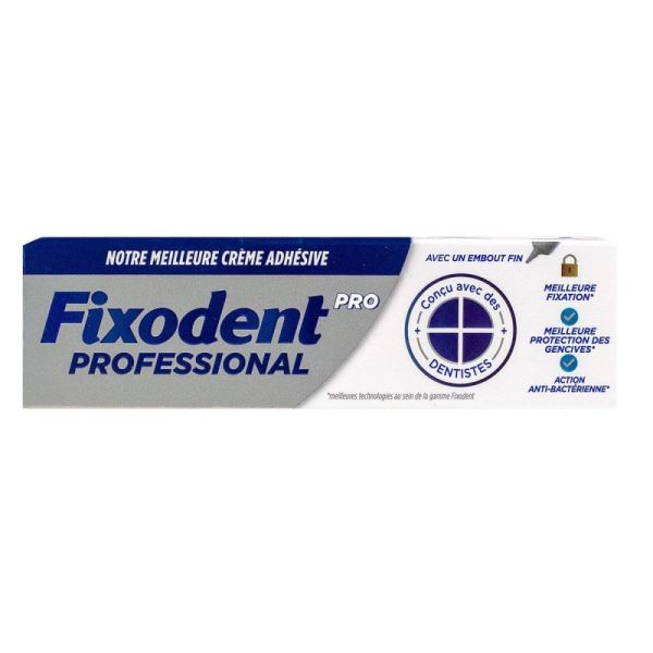 Fixodent Pro Professional Cr 40G