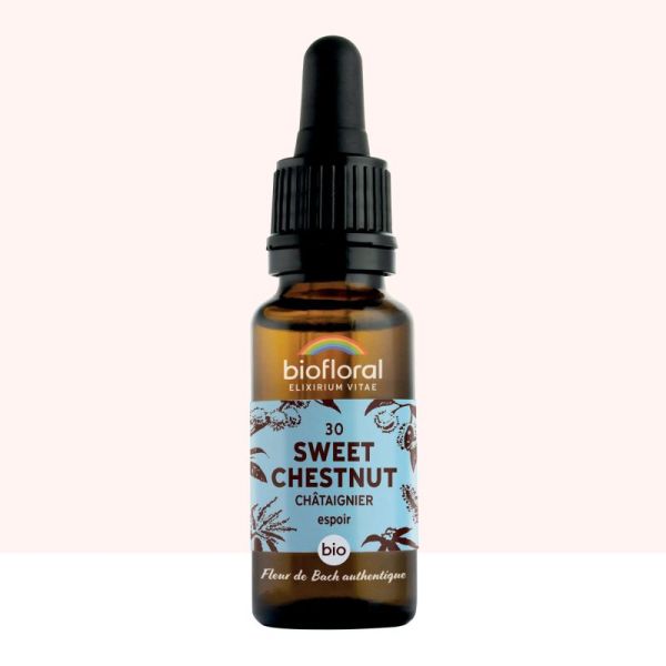 Fleur de Bach n°30 Sweet Chestnut, Châtaignier - 20 ml